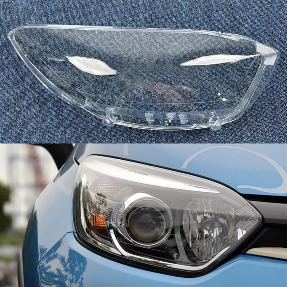 Pour Renault Captur 2014 2015 2016 Accessoires Véhicules Lentille de phare en polycarbonate haute br