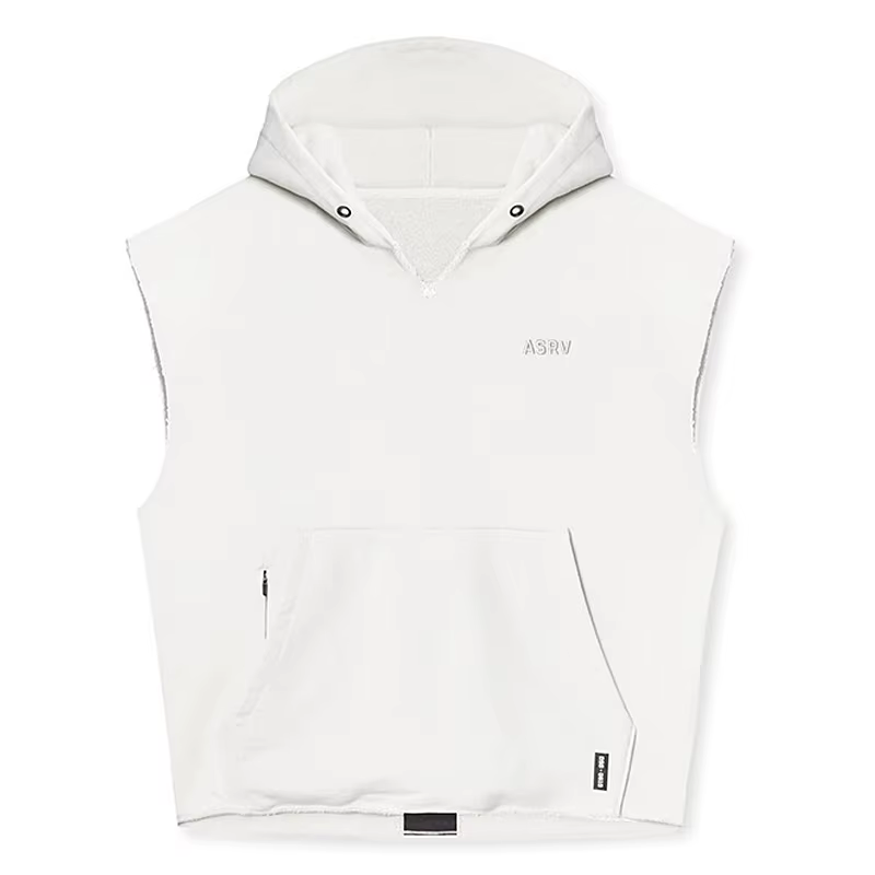 Hommes marque gymnases vêtements musculation à capuche débardeur coton sans manches gilet sweat Fitn
