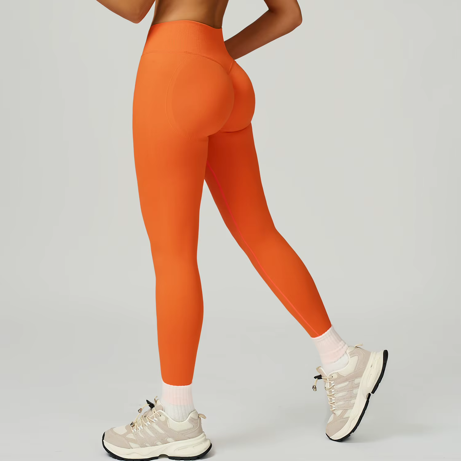 Pantalons de Yoga taille haute sans couture pour femmes, Leggings de Fitness, collants d'entraînemen