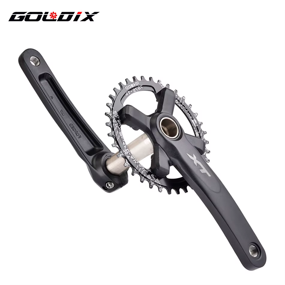 XT – pédalier de vélo en alliage d'aluminium, 104BCD, 170mm, 175mm, noir, rond, ovale, 32T, 34T, 36T