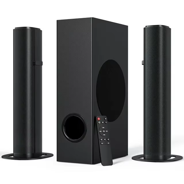 Barre de son puissante, système sonore pour Home cinéma, haut-parleur TV, caisson de basses avec tél