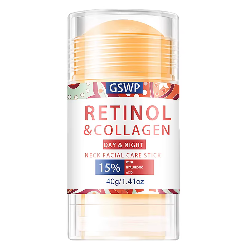 Crème pour le cou GSWP au rétinol et au collagène, liftante et raffermissante, avec acide hyaluroniq