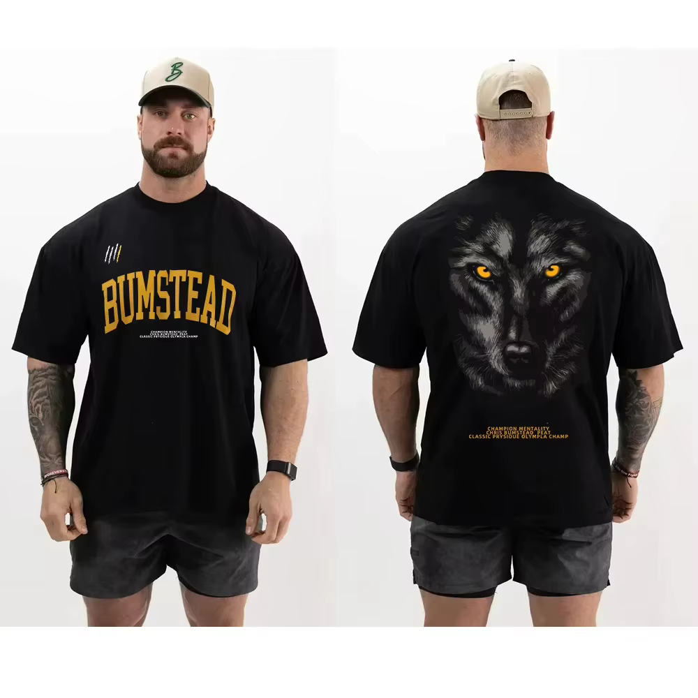 T-shirt de sport d'été pour homme Cbum T-shirt Thavage Muscle Men Cbum T-shirt de sport Cbum T-shirt