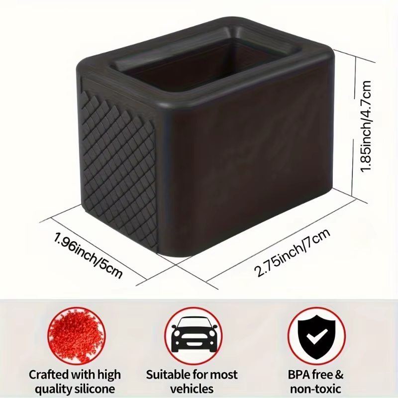 Dispositif de retenue de ceinture de sécurité en silicone souple, rehausseur sécurisé et confortable