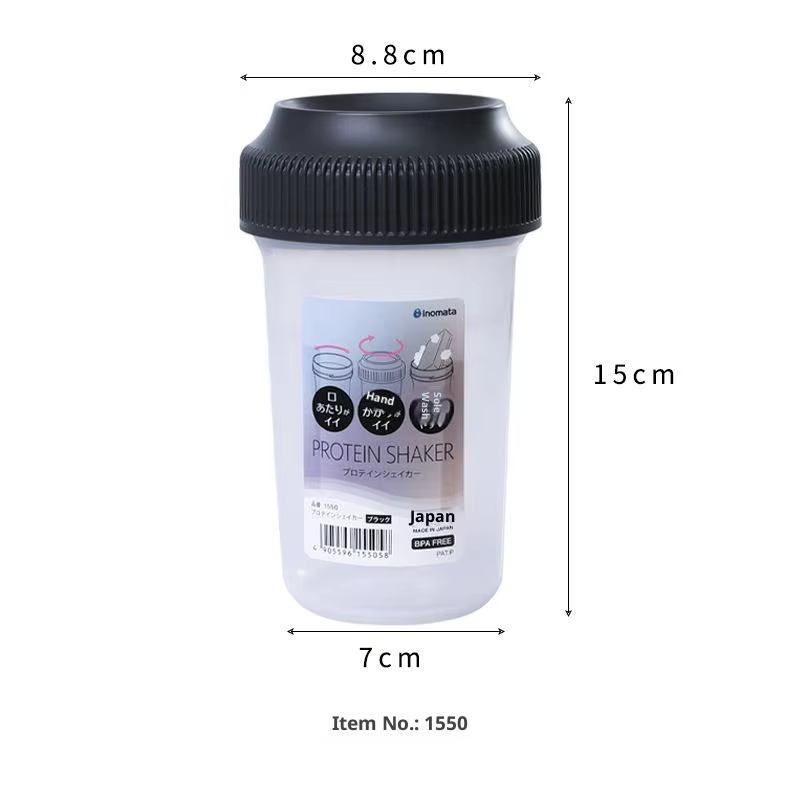 Tasse Shaker de Fitness 400 ML pour hommes et femmes, tasse de mélange de Milkshake en poudre de pro