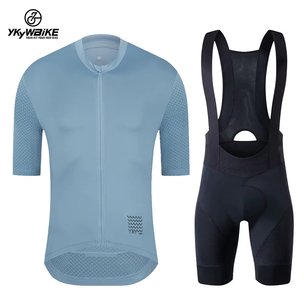 YKYWBIKE Maillot de cyclisme ensemble classique vtt cyclisme cuissard Kit réfléchissant personnalisé