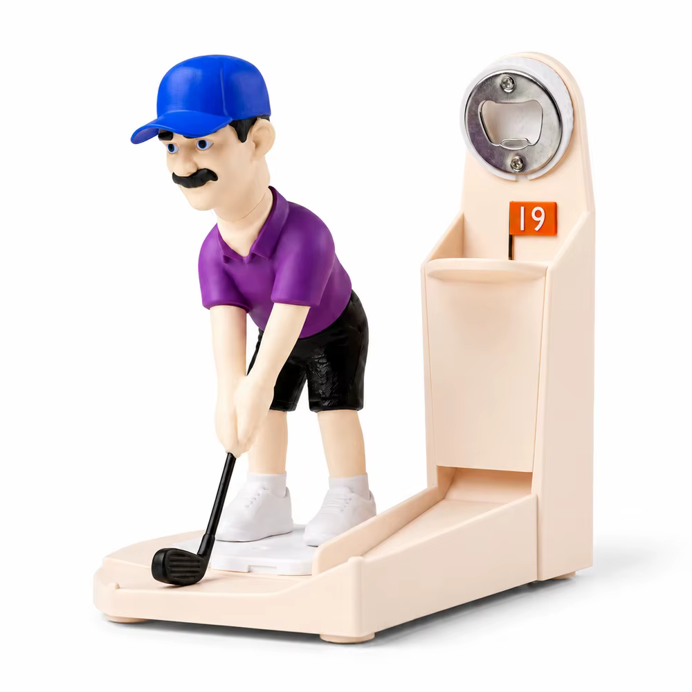 Jeu d'ouvre-bouteille de golf, jeu de lancer de capsules de bière avec tableau de scores, accessoire