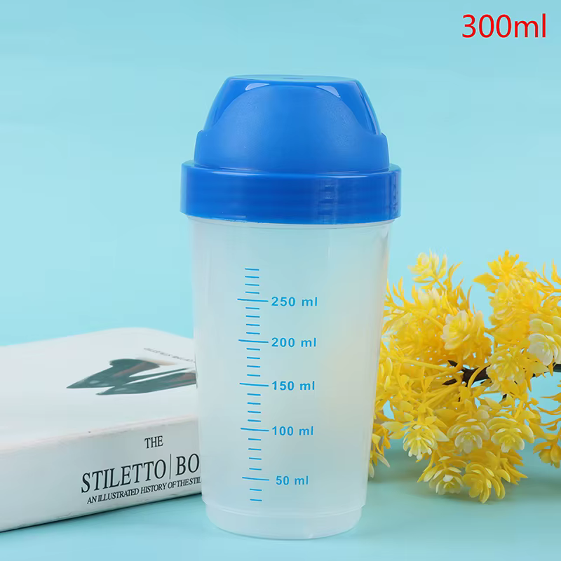 Bouteille Secoueur de 300ml pour Milkshake Créatif, Bouteille de Poudre Assad, 10000