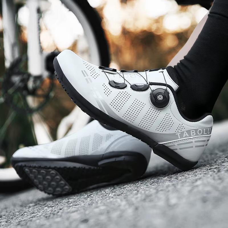 Hommes Non verrouillables VTT chaussures sans crampons vélo de route Rb vitesse Non taquet chaussure