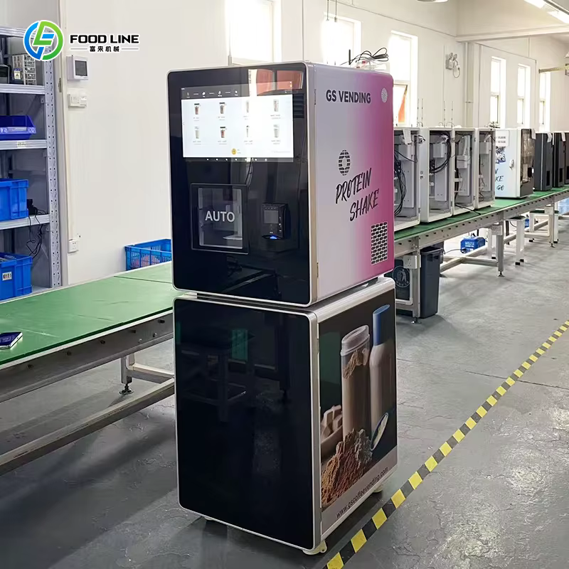 Distributeurs automatiques de protéines populaires, taille personnalisée, sélection électronique E**