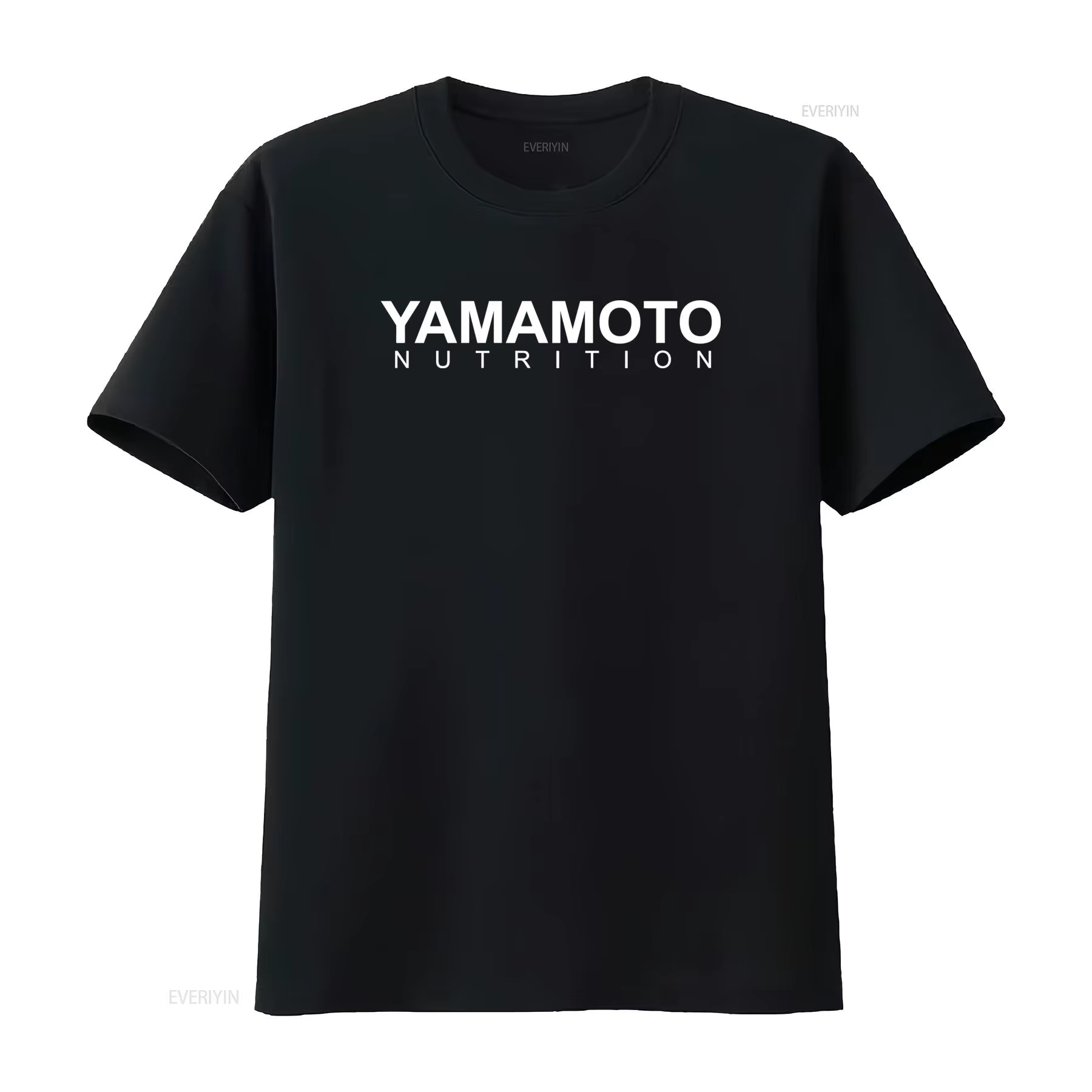 T-shirt élégant pour les passionnés de musculation et de fitness, design 'Yamamoto Nutrition', vinta