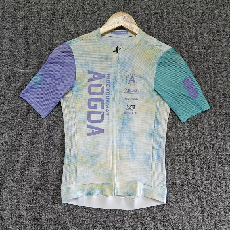AOGDA Pro Team Aero maillot de cyclisme haute qualité léger vtt vélo de route maillot respirant vête