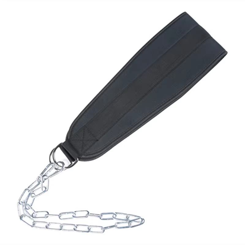 Ceinture côtelée lestée avec JODouble D-Ring, sangle de soutien dorsal, équipement de gymnastique à