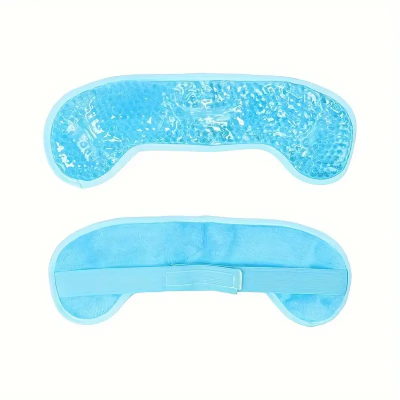 Sac de glace en Gel pour la tête, sac de glace pour la Migraine avec perle de Gel, soulagement de la
