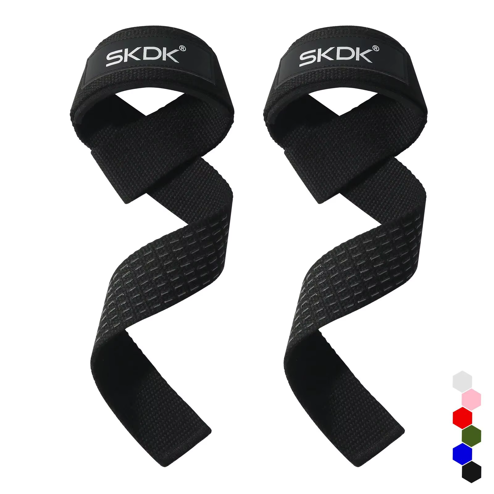 Ceinture de rehausseur de sport en Silicone, 2 pièces/2 paires, barres de traction, Fitness, antidér