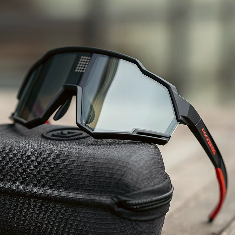 ROCKBROS Smart LCD lunettes photochromiques cyclisme lunettes polarisées UV400 électronique changeme