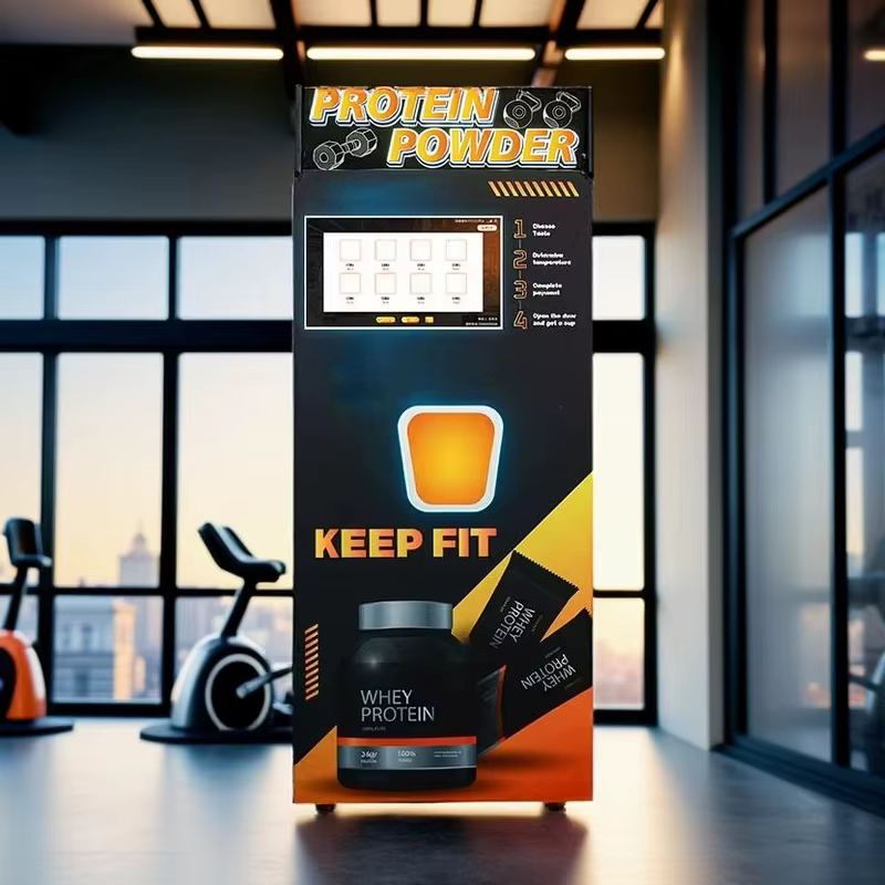 Distributeur automatique personnalisé de poudre de protéines de distributeur automatique de secousse