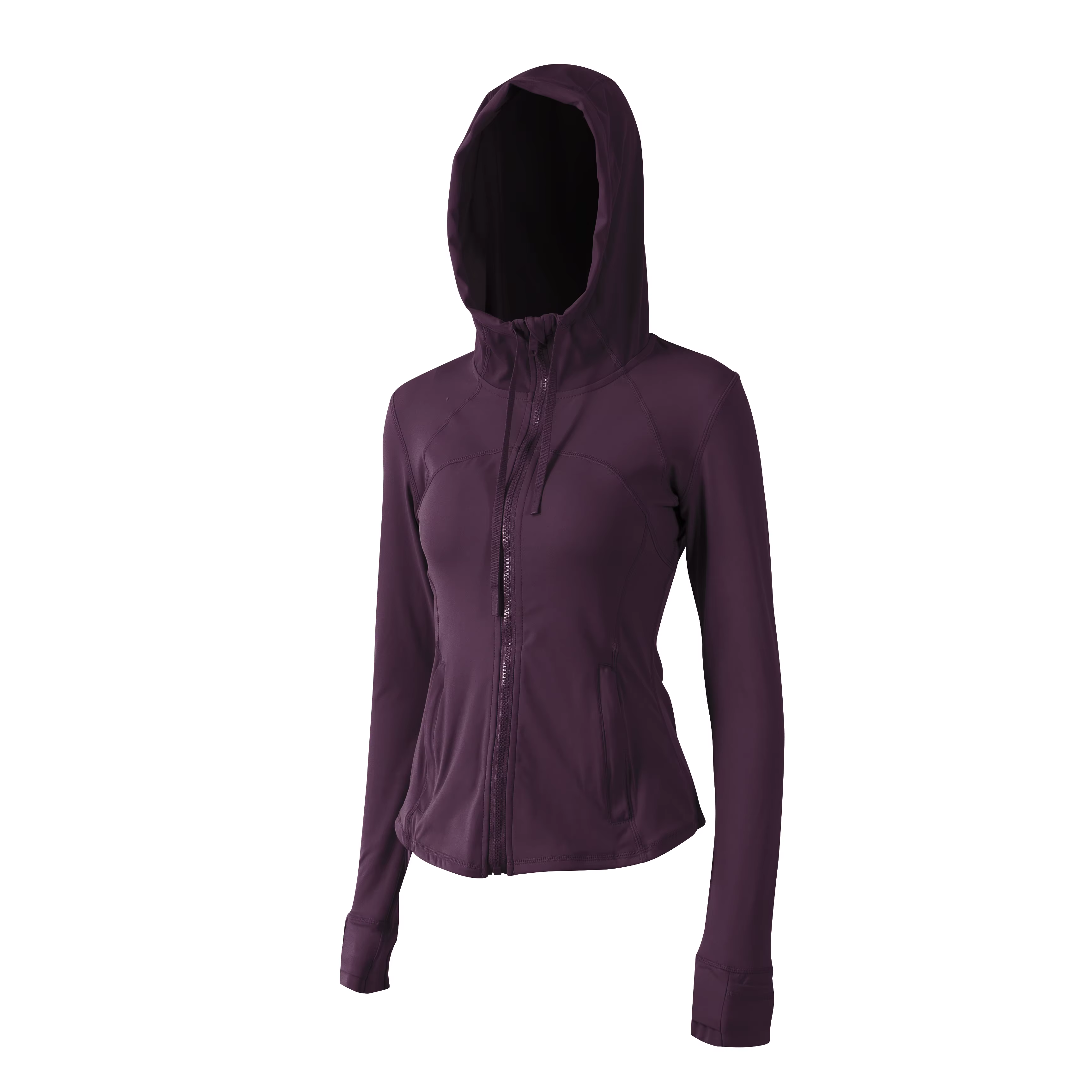 LULU FLORA Vêtements de yoga veste de sport respirante pour femme veste à séchage rapide mince doubl