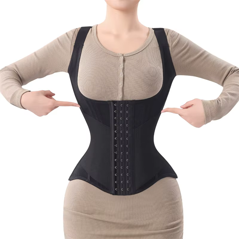MiiOW – Corset d'entraînement de taille en forme de U pour femmes, entraîneur de taille, os en acier