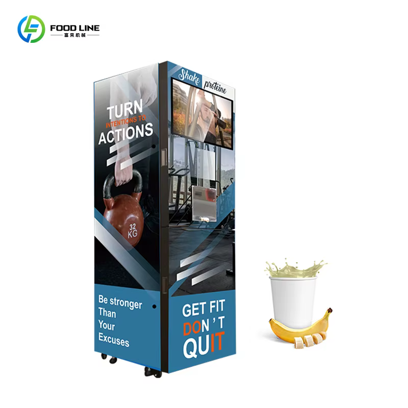 Distributeur automatique de protéines FOODLINE personnalisé, distributeur automatique de protéines e