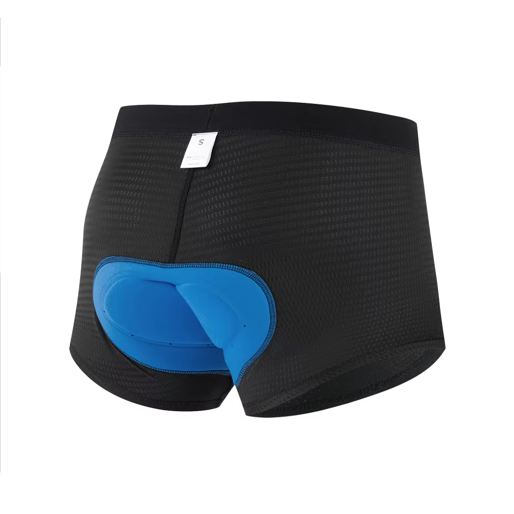 Sous-vêtements de cyclisme pour hommes, shorts de vélo en Gel rembourré 5D absorbants pour hommes, s