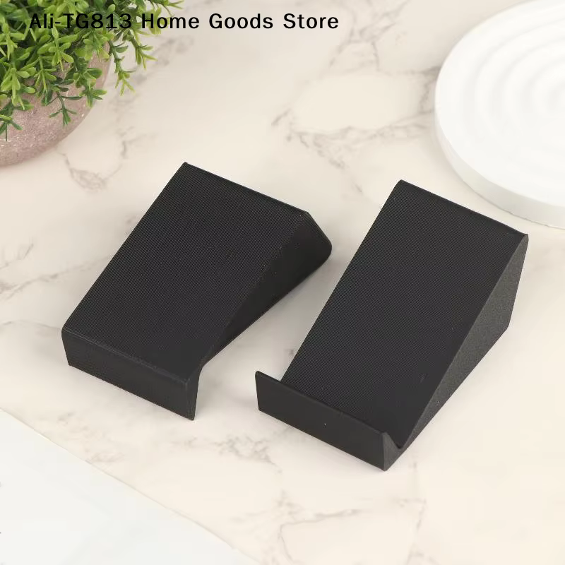 Support universel réglable pour barre de son, moniteur de bureau, haut-parleur TV et audio (2 pièces