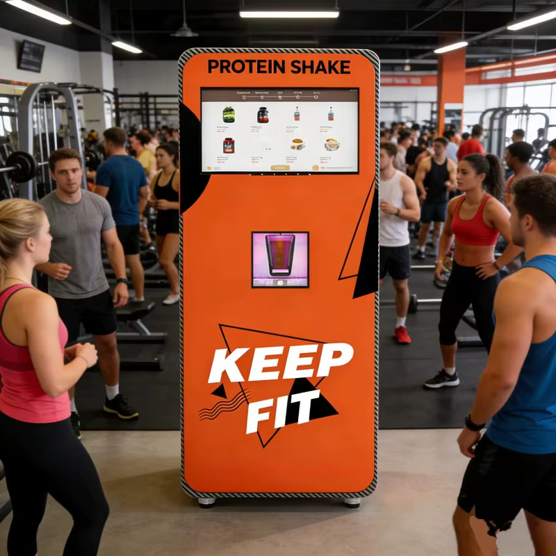 Distributeur automatique de boissons protéinées pour centres de fitness, best-seller OME, capable de