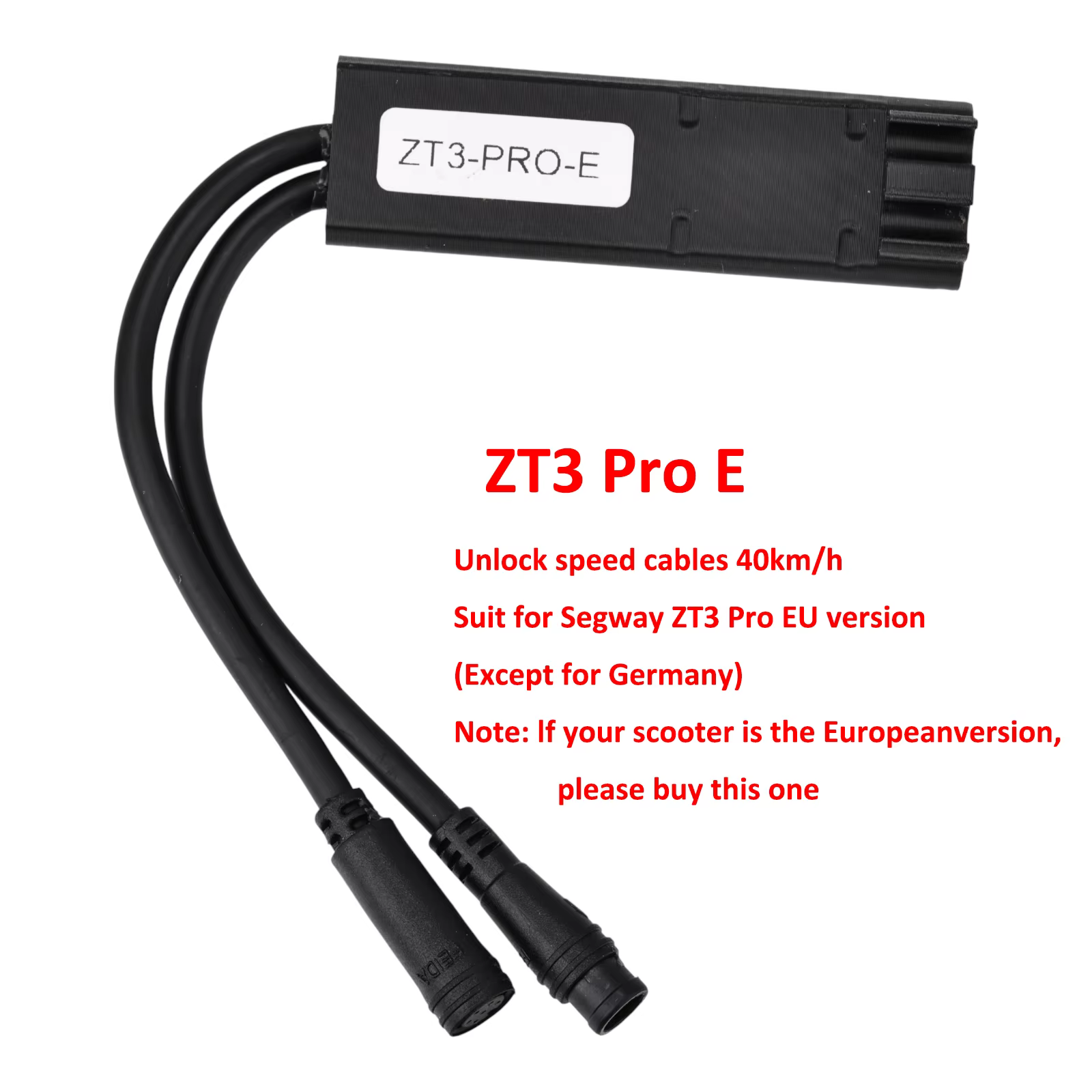 Contrôleur de déverrouillage de vitesse pour Segway ZT3 / ZT3 Pro, Module de mise à niveau à vitesse