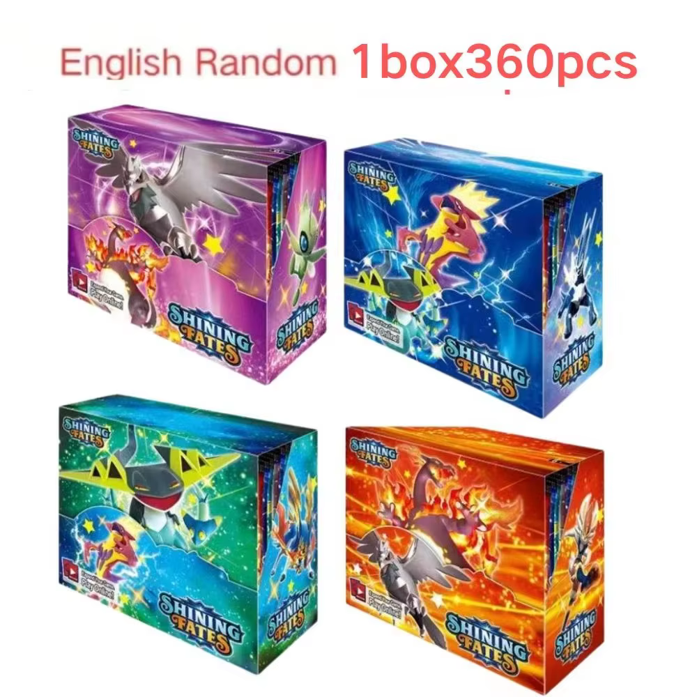 360 cartes Pokémon Scarlet & Violet Prismatic Evolutions, boîte de cartes Pokémon en anglais, Booste