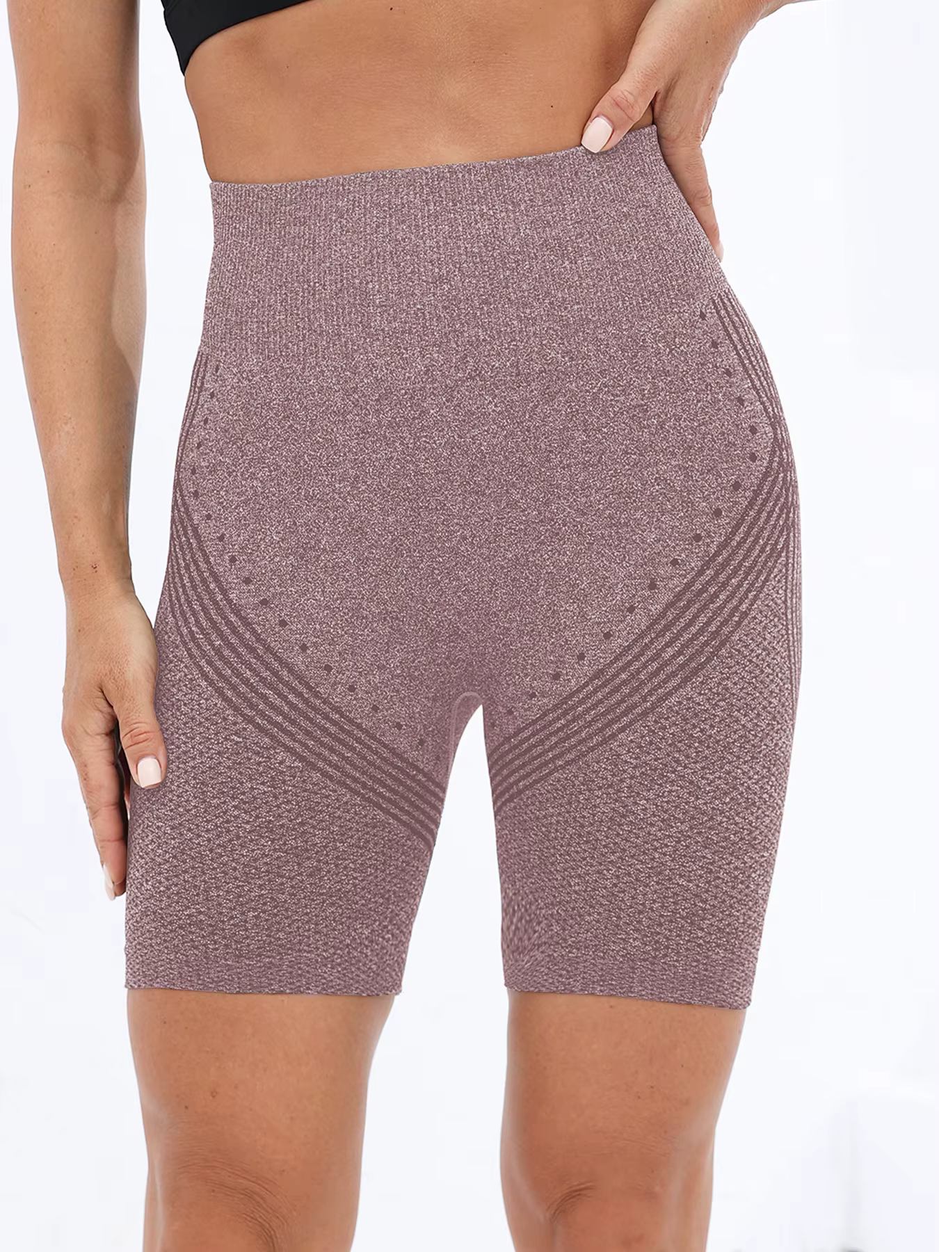 Nouveau Short de Fitness pour femmes sans couture Fitness sport Yoga short taille haute