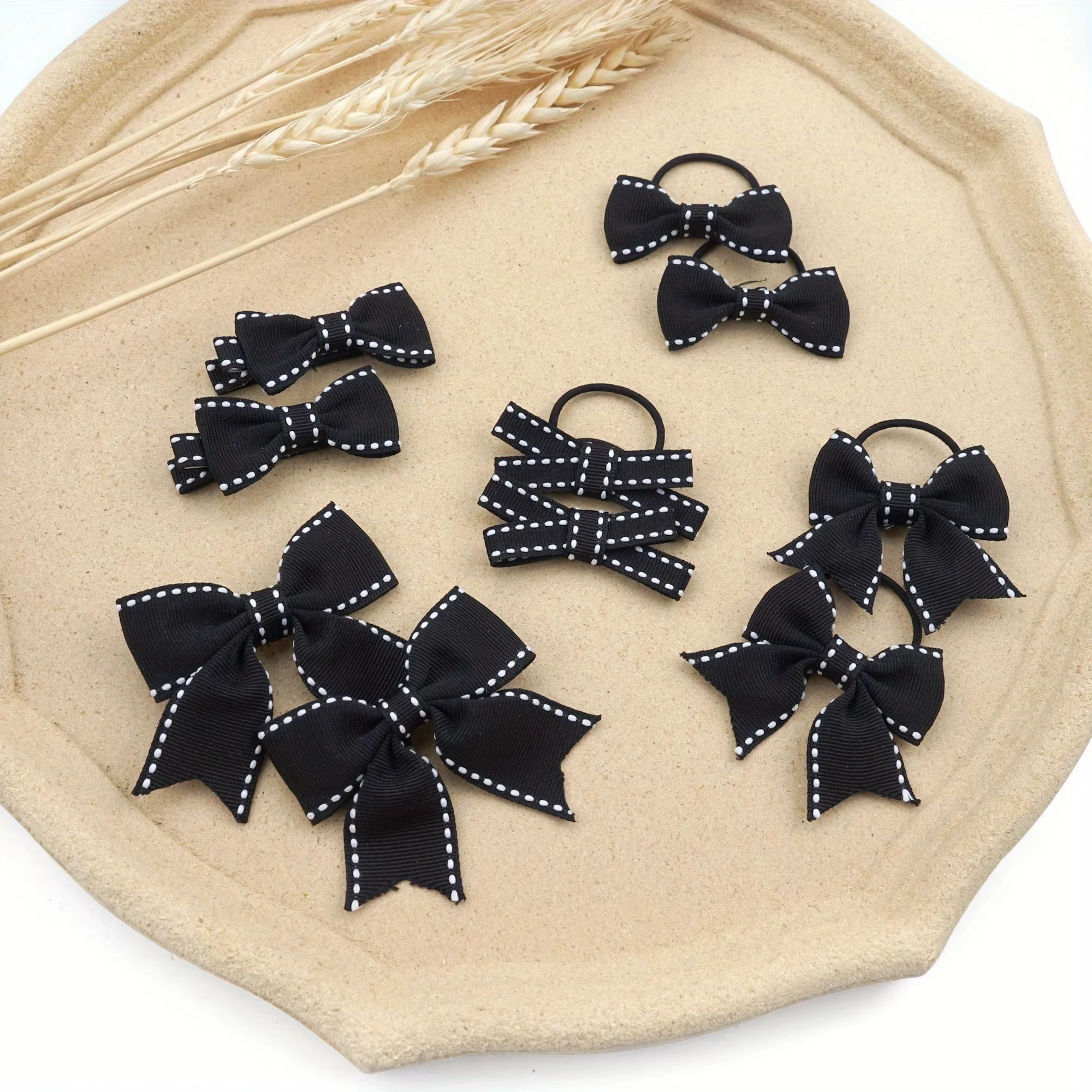 Ensemble d'accessoires pour cheveux pour filles, 10 pièces, jolies barrettes, pinces à cheveux, atta