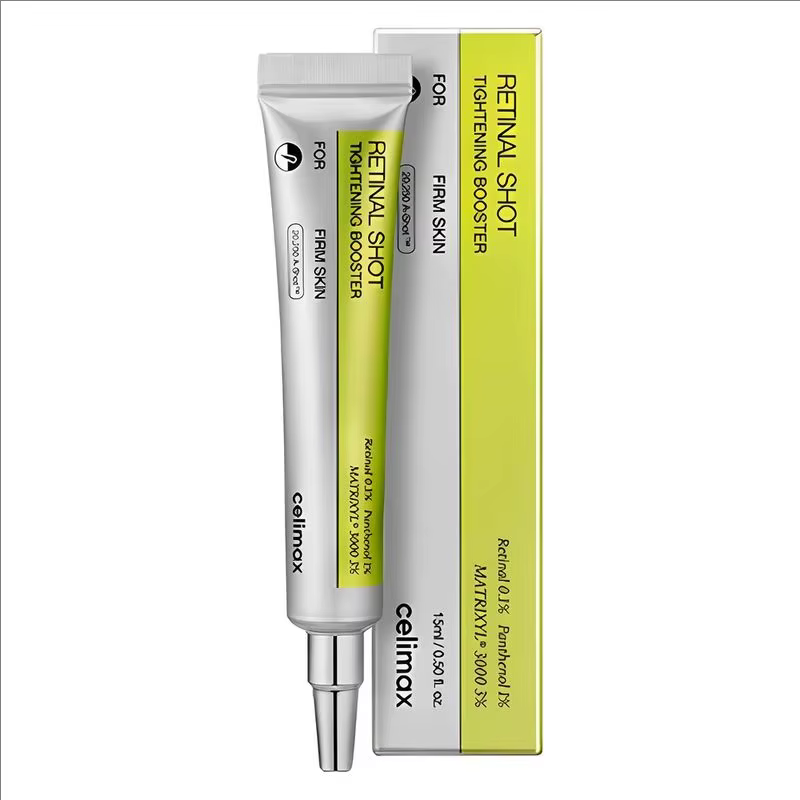 Coffret Coréen Celimax au Rétinal : Soin Hydratant et Raffermissant, Booster de Tonicité, Crème Visa