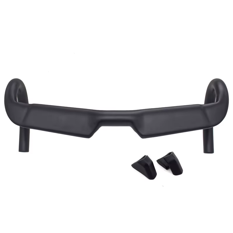 Guidon de vélo de route entièrement en Fiber de carbone T1000, guidon de vélo de sport, barre de chu