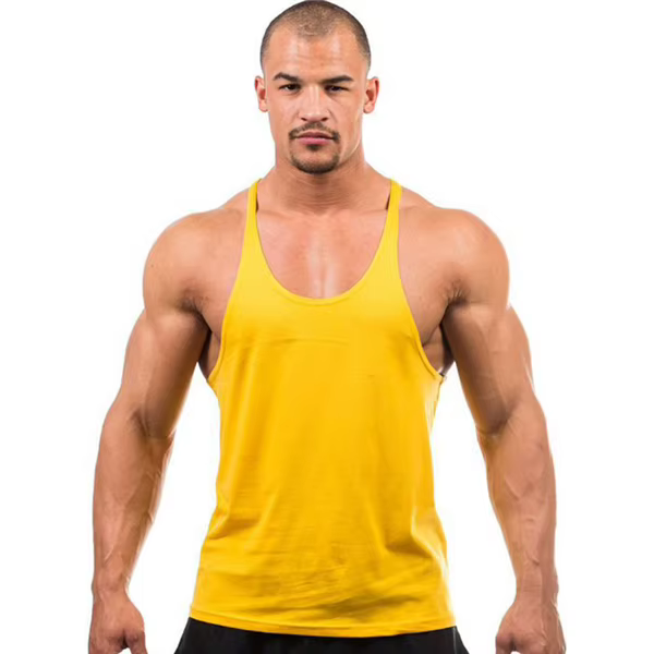 Vêtements de musculation pour hommes, haut de fitness précieux, maillot de corps masculin, vêtements