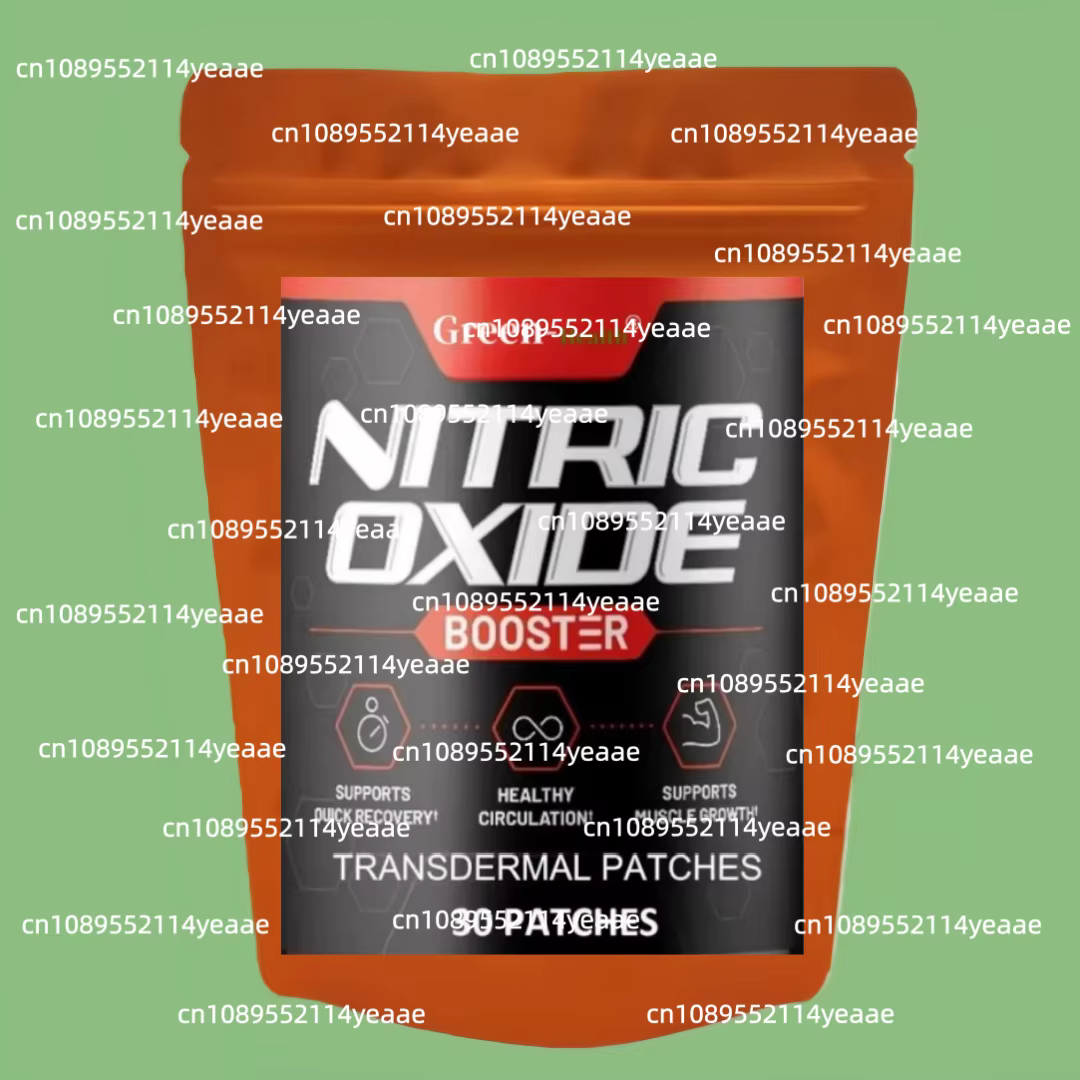 Patchs transdérmiques rehausseurs d'oxyde nitrique, formule de performance pour l'endurance et l'end