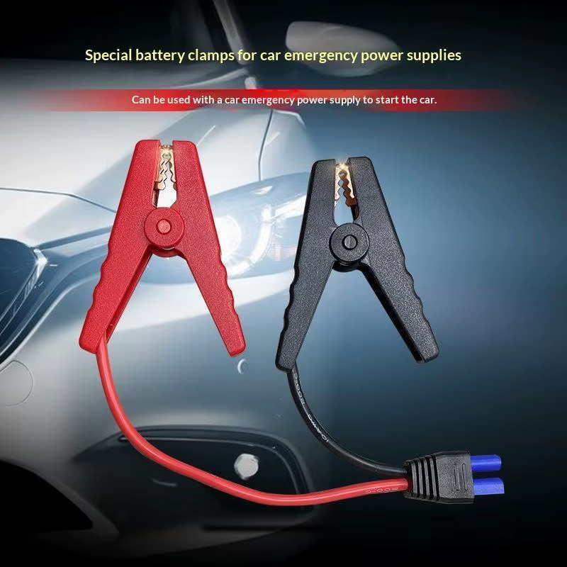 Démarreur de batterie de voiture d'urgence 12V, câble de suralimentation automobile, dispositif de d