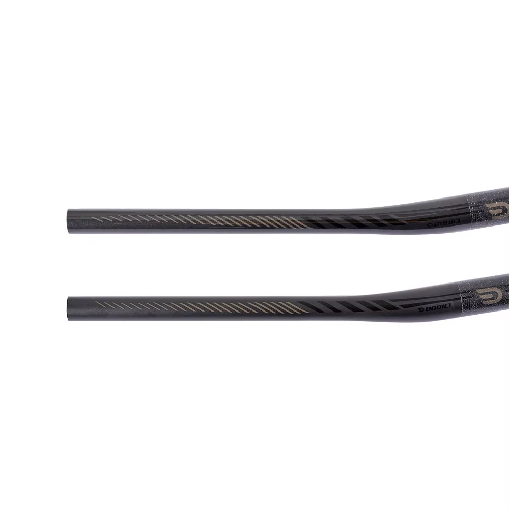 Guidon VTT entièrement en fibre de carbone DODICI 720 mm/740 mm/760 mm 9 ° Rise 5mm pour XC VTT vé