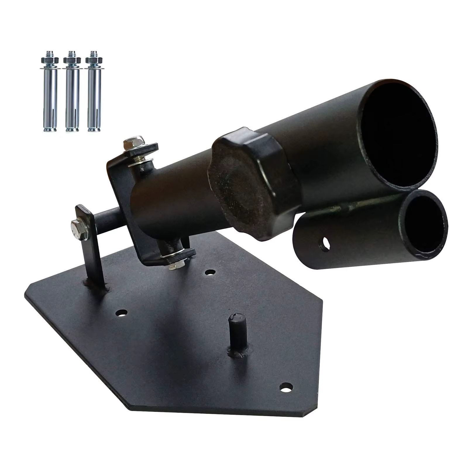 Station de musculation portable et résistante à 360 °, base T-bar de luxe, plateforme de renforcemen