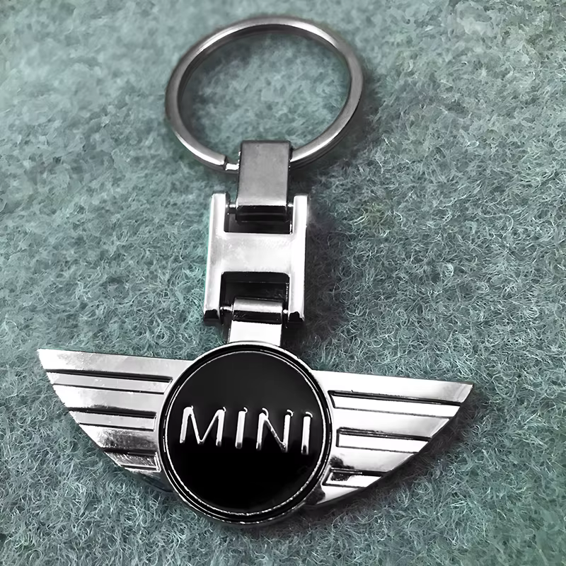 MINI Badge porte-clés pendentif voiture porte-clés accessoires pour MINI Cooper R56 F56 R50 JCW Cabr