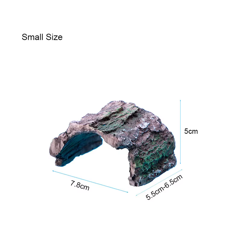 Terrarium créatif pour reptiles, accessoires pour tortues, plate-forme de se prélasser, grotte en ré