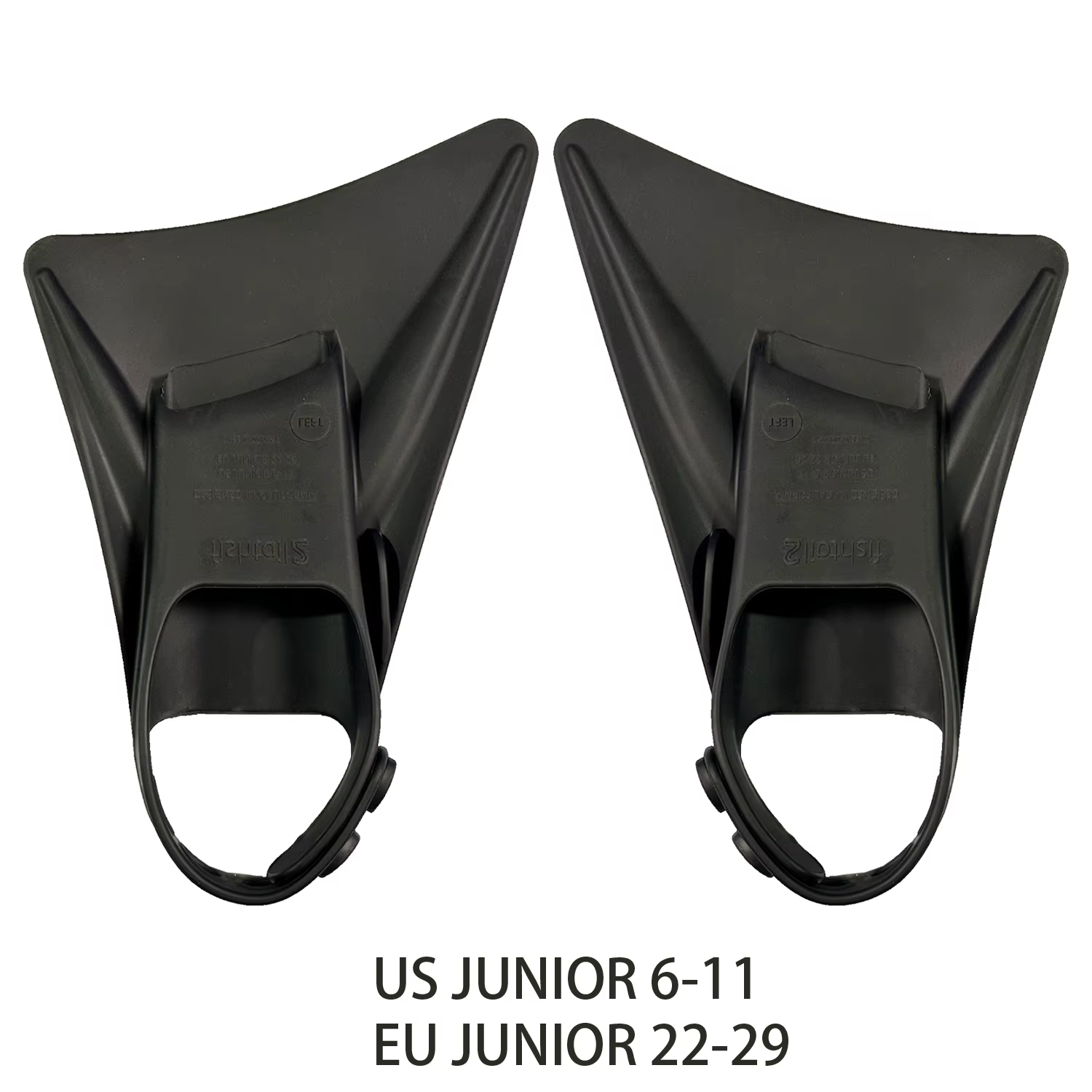 Palmes d'entraînement de natation unisexes pour adultes, vitesse Elite Max, Powerfin pro II, palmes