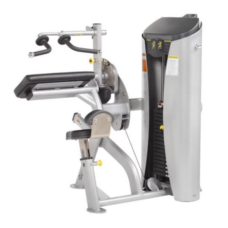 Appareil d'entraînement de musculation double fonction pour biceps et triceps – Équipement de fitnes