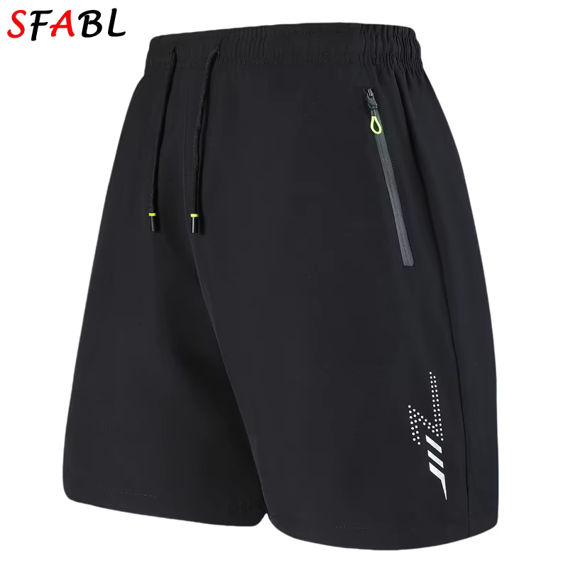 Short à séchage rapide pour hommes, pantalon court de planche, de sport, respirant, décontracté, éla