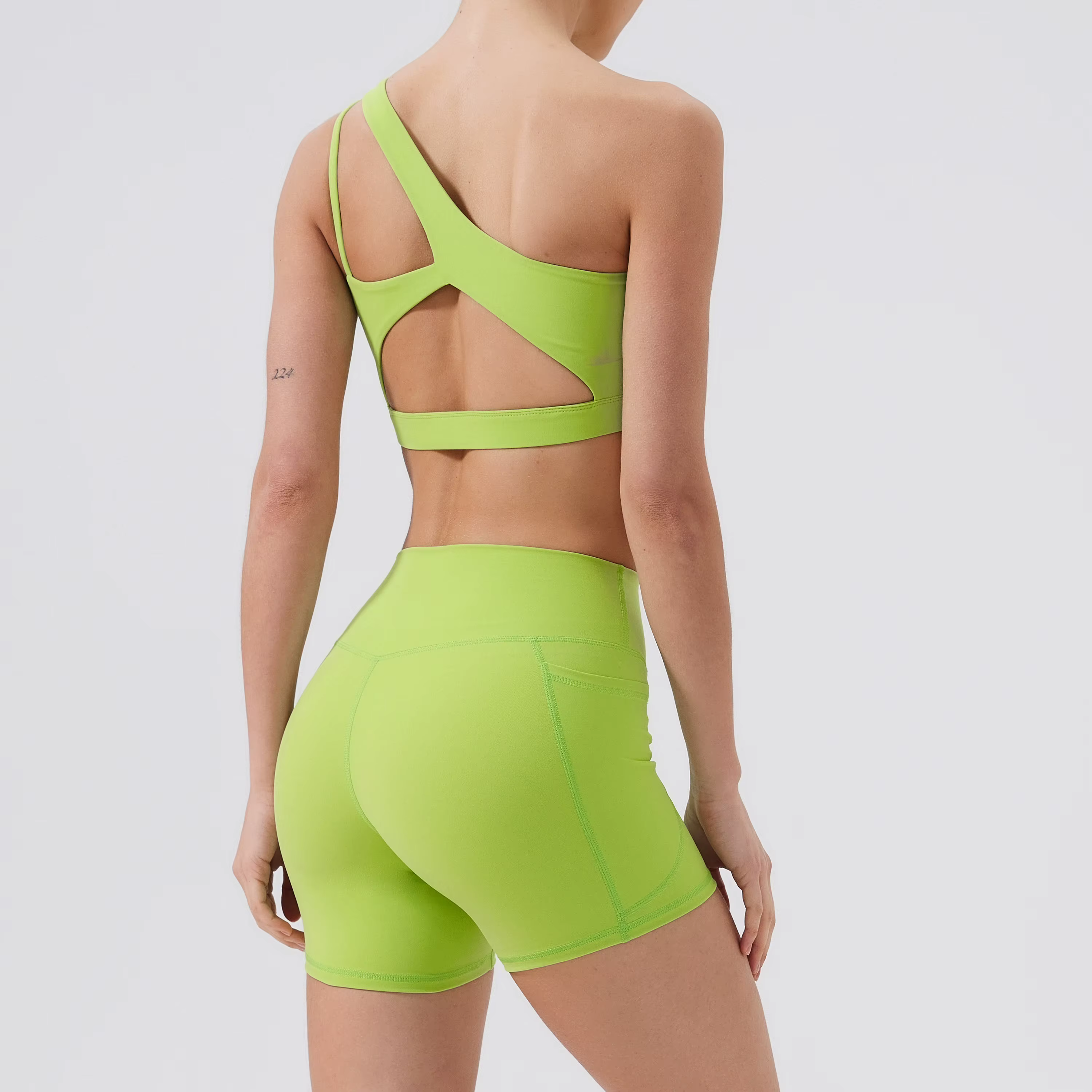 Femmes soutien-gorge de sport Push Up Fitness soutiens-gorge une épaule antichoc Yoga soutien-gorge