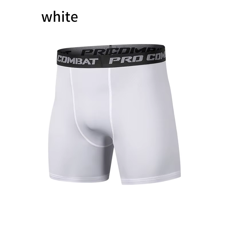 Leggings de basket-ball pour hommes, course à pied, entraînement physique, sous-vêtements à cinq poi
