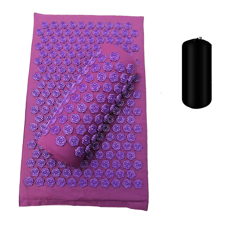 Tapis de Massage Shakti, tapis de Massage, de Yoga, d'acupression, soulage le Stress, les douleurs d
