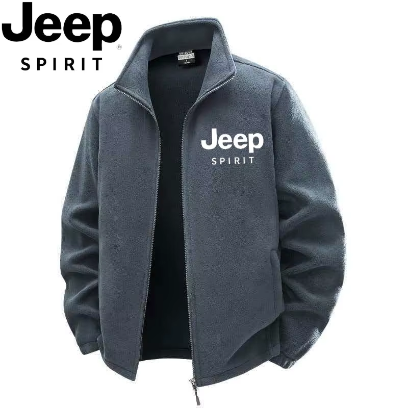Sweat à capuche pour homme de haute qualité Jeep Spirit 2026, veste en polaire premium, vêtements de