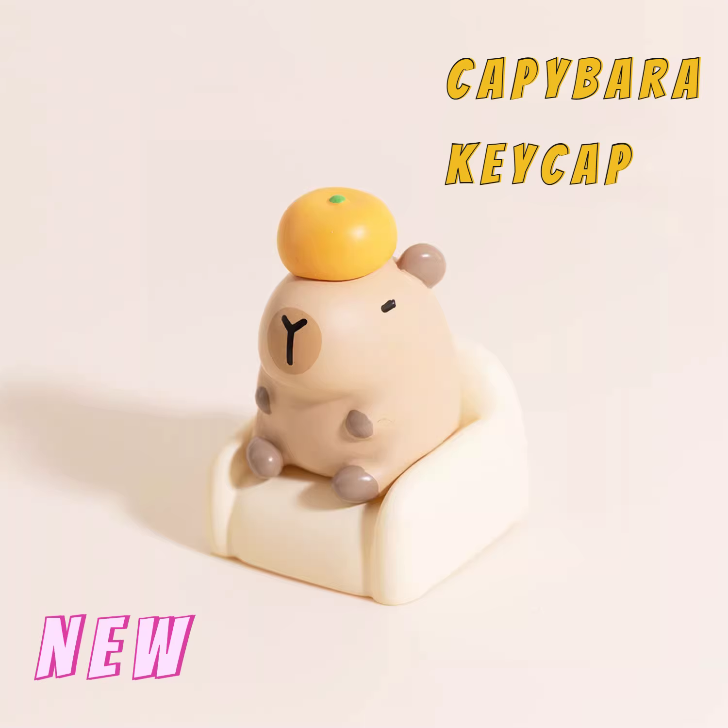 Capuchons de clavier personnalisés en résine, capuchons de touches d'animaux, capuchons de touches p