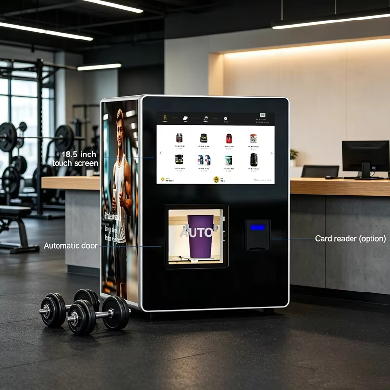 Distributeur automatique de boissons protéinées pour salle de sport, distributeur automatique de pro