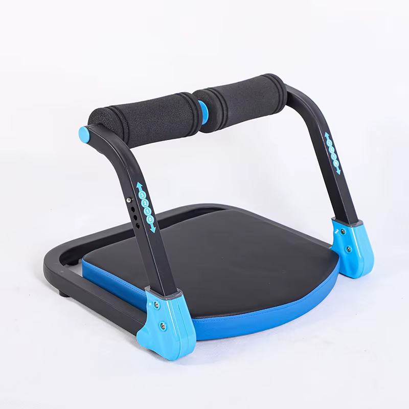 Machine Ab pour l'entraînement du ventre avec 3 résistances réglables et rebond automatique, Machine